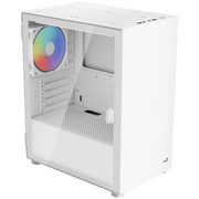  Корпус AeroCool CS-111-G-WT-v1 White (4711099476817) Mini Tower Micro ATX/mini-ITX, без БП, SGCC, Steel, tempered glass 