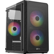  Корпус Formula Air Mesh G4 Plus (Air Mesh G4 B+) черный без БП mATX 1xUSB2.0 1xUSB3.1 audio 