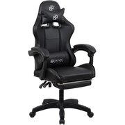  Кресло игровое OKLICK Camper 2006678 черный сиденье черный искусст.кожа/сетка с подголов. крестов. пластик черный подст.для ног 