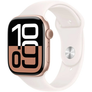  Smart-часы Apple Watch Series 10 MWWU3LW/A 46мм OLED корп.розовое золото Sport Band рем.белый разм.брасл. M/L 