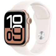  Smart-часы Apple Watch Series 10 MWWH3LW/A 42мм OLED корп.розовое золото Sport Band рем.белый разм.брасл. S/M 