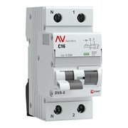  Дифавтомат EKF Averes DVA-6 (rcbo6-1pn-16C-30-a-av) 
