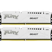  ОЗУ Kingston Fury Beast White KF560C36BWE2K2-32 32GB (2x16GB) DDR5 6000MT/s CL36 EXPO Non-ECC Unbuffered DIMM (Kit of 2) 