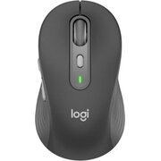  Мышь Logitech M750 910-006266 L Large графитовый оптическая 4000dpi беспроводная BT/Radio USB 5but 