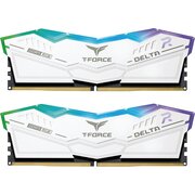  ОЗУ DDR5 TEAMGROUP T-Force Delta RGB (FF4D532G6000HC38GDC01) 32GB (2x16GB) 6000MHz CL38 (38-46-46-76) 1.25V / white 