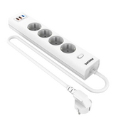  Сетевой фильтр Philips CHP4346WA/51 белый 