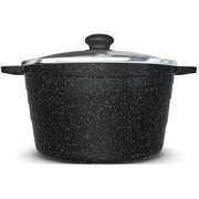  Кастрюля Нева Металл Посуда NG6630 Neva Granite со стекл. крышкой 3л 