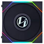  Вентилятор Lian-Li Uni Fan TL 120 LCD Reverse ARGB (G99.12RTLLCD1B.00) 120х120x28 черный Ret 