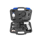  Пневмомолоток Thorvik AHK9150 (52647) с насадками, 9 предметов 