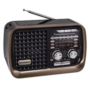  Радиоприемник SOUNDMAX SM-RD2124UB(черный с серым) 