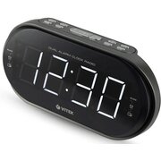  Радиобудильник Vitek VT-6610 серебристый 