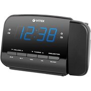 Радиобудильник Vitek VT-6611 черный 