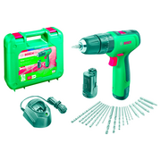  Дрель-шуруповерт Bosch EasyImpact 1200 (06039D3105) с двумя АКБ 1.5Ач 