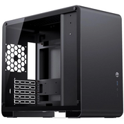  Корпус Jonsbo U4 Mini Black без БП, боковая панель из закаленного стекла, mini-ITX, micro-ATX, черный 