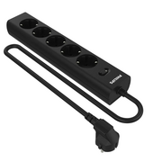 Сетевой фильтр Philips CHP2155BB/51 3м, 5 розеток черный (коробка) 