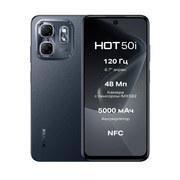  Смартфон Infinix Hot 50i 4/128Gb Sleek Black 