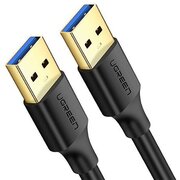  Кабель UGREEN US128 10369 USB-A 3.0 Male to Male Cable 0,5m Black 