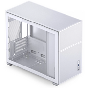  Корпус Jonsbo D31 Mesh White без БП, боковая панель из закаленного стекла, mini-ITX, micro-ATX, белый 