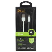  Кабель Cactus CS-USB.A.USB.C-1 USB m-USB Type-C m 1м белый 