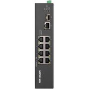  Коммутатор неуправляемый Hikvision DS-3T0310HP-E/HS 8x100Мбит/с 1x1Гбит/с 1SFP 6PoE+ 2PoE++ 110W 