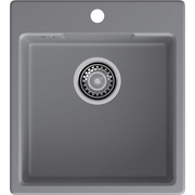  Кухонная мойка GRANFEST Urban 644 dark gray 