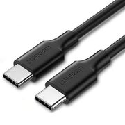  Кабель UGREEN US286 50996 USB-C 2.0 Male To USB-C 2.0 Male 3A Data Cable 0.5m Black 