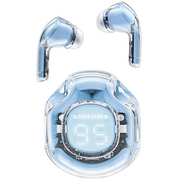  Наушники ACEFAST T8 (AF-T8-IB) Crystal color bluetooth earbuds Ice blue 
