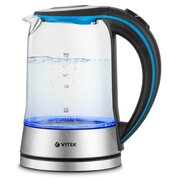  Электрочайник Vitek VT-7028 прозрачный 