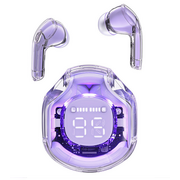  Наушники ACEFAST T8 (AF-T8-AP) Crystal color bluetooth earbuds Alfalfa purple 