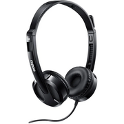  Наушники RAPOO H100 Wired Stereo Headset 35mm H100 Black 