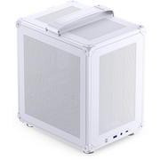  Корпус JONSBO C6-ITX White без БП ITX БП, боковая панель из закаленного стекла, mini-ITX, белый 