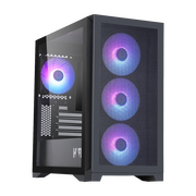  Корпус HAFF Glory Mini Black (mATX, без БП, 1хUSB3.0, 2хUSB2.0, 1хType-C) 