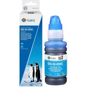  Чернила G&G GG-GI-490C GI-490 голубой 70мл для Canon Pixma G1400/G2400/G3400/G4400 