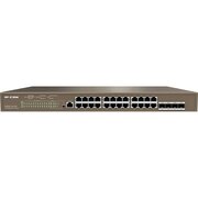  Коммутатор управляемый IP-COM G5328F в стойку, 24*1Gbit RJ45, 4*SFP 1Gbit, console port 