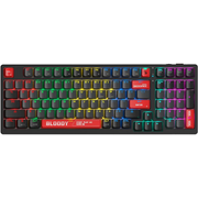  Клавиатура A4Tech Bloody WS98 черный/красный USB for gamer LED 