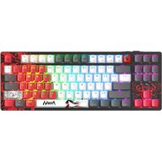  Клавиатура A4Tech Bloody WS87 Naraka черный/красный USB for gamer LED 