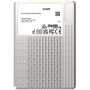  SSD PHISON X100P (XP106H011T92P022T0400) 1920GB NVMe U.3 (15mm) PCIe NVMe Gen4 1x4 R7400/W6900MB/s 3D TLC 1750K/190K IOPS 1DWPD single port 