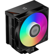  Кулер PcCooler RT500 Digital ARGB BK (240W, 4-pin PWM, LED temp., 152mm, Al/Cu, 5x6mm, 1x120mm, 73.32CFM, 34.9dBA, 2200RPM) 