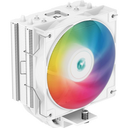  Вентилятор Deepсool AG400 WH ARGB (R-AG400-WHANMC-G-2) Socket 115X/1700/1200/AM4/AM5, 120mm, 2000rpm, 31,6 дБ, 220W, PWM 4-pin, Al+Cu 