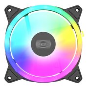  Кулер PcCooler F3 T120 ARGB BK (120x120x25mm, 4-pin PWM, 46CFM, 21.6dBA, 1800RPM, Black) 