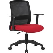  Кресло Cactus CS-MC333-BKRD черный сиденье темно-красный 