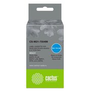  Картридж ленточный Cactus CS-M21-750499 черный на белом 19.1x4.9 черный для Brady BMP21-PLUS, BMP21-LAB 