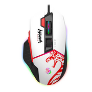  Мышь A4Tech Bloody W95 Max Naraka белый/рисунок 
