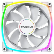 Вентилятор Montech RX140 Reverse ARGB (RX140 PWM White) 140х140x25 белый 4-pin Ret 