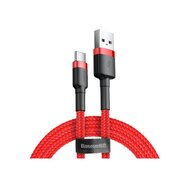  Кабель Baseus Cafule (CATKLF-C09) USB For Type-C 2A 2M Red+Red 