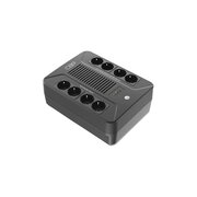  ИБП CBR UPS-OFB-101E-850 850VA/510W, Schuko CEE 7 Outlets (x4 Battery Surge Protected, x4 Surge Protected), LED, AVR, SEC, 12V/8Ah 