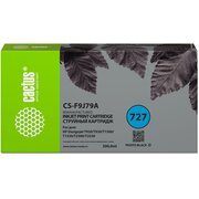  Картридж струйный Cactus CS-F9J79A 727 XXL фото черный (300мл) для HP DJ T920/T930/T1500/T1530/T2500/T2530 