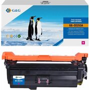  Картридж лазерный G&G GG-CE253A CE253A пурпурный (7000стр) для HP CLJ CP3525n/CP3525dn/CP3525X/CP3520/CM3530fs MFP/CM3530 MFP 