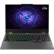  Ноутбук LENOVO LOQ 15IAX9 (83GS00EKRK) 15.6" 1920x1080/Intel Core i5 12450HX/RAM 24Гб/SSD 512Гб/RTX 4060 6Гб/EngRus/DOS серый 2.38 кг 