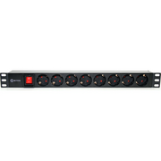  Блок розеток 5bites PDU819P-08 8S/PVC/Switch/1U/19" 